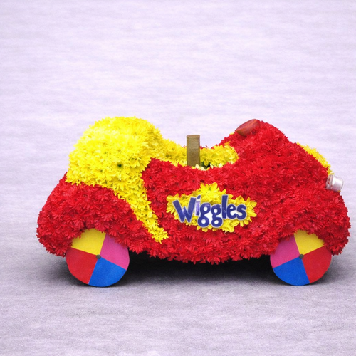 3D Cartoon Character Floral Tribute